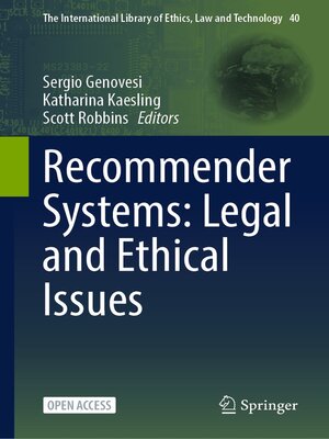 cover image of Recommender Systems